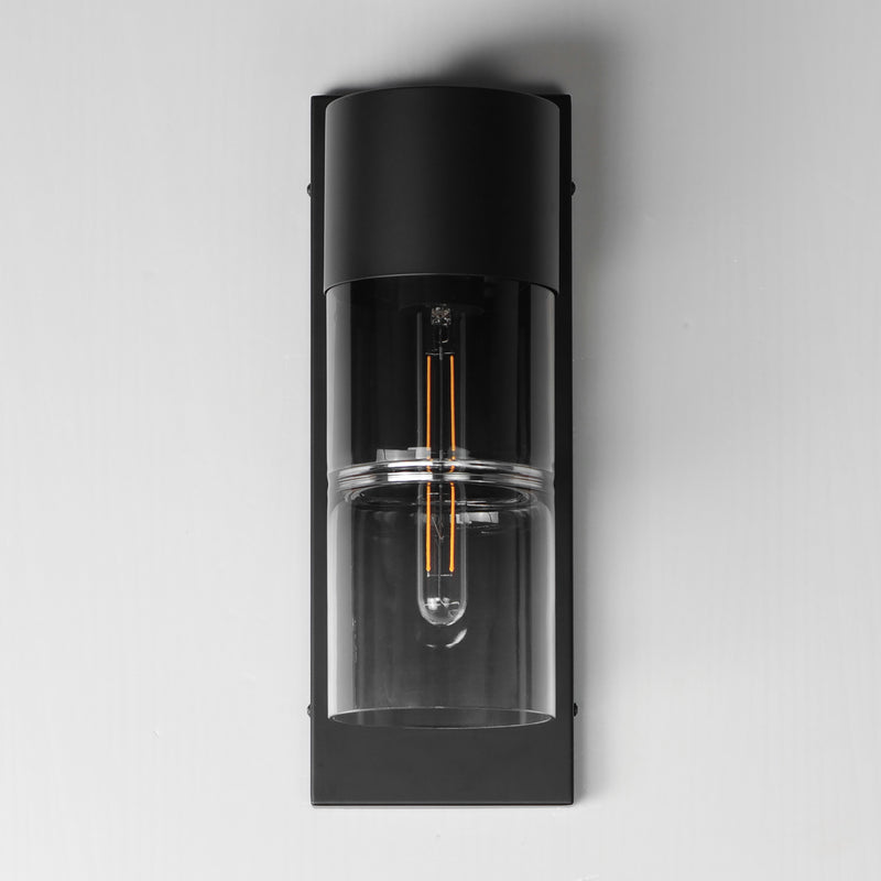 ET2 E26144-142BK Smokestack Medium LED Outdoor Wall Sconce | Black