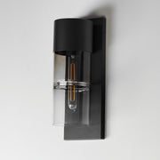 ET2 E26144-142BK Smokestack Medium LED Outdoor Wall Sconce | Black