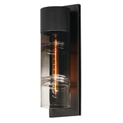 ET2 E26146-142BK Smokestack Large LED Outdoor Wall Sconce | Black