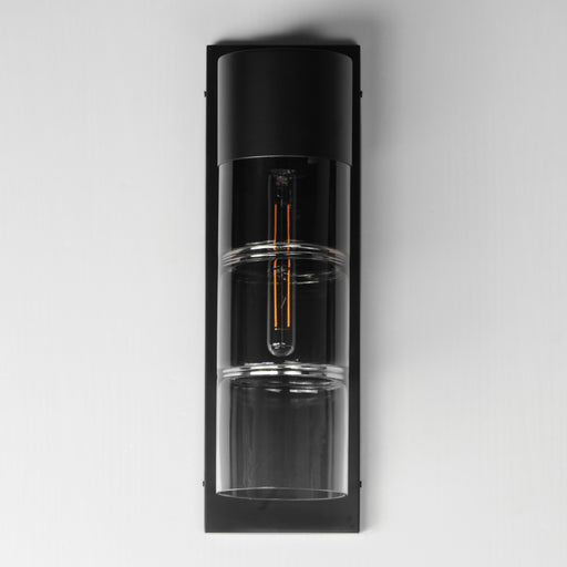 ET2 E26146-142BK Smokestack Large LED Outdoor Wall Sconce | Black