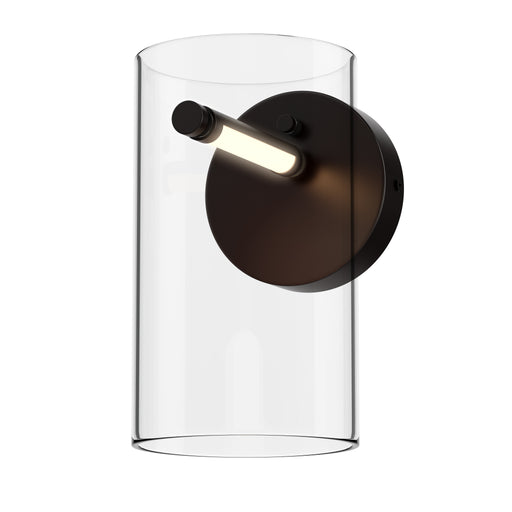 ET2 E26380-18BK Polo 1 Light LED Wall Sconce | Black