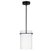 ET2 E26381-18BK Polo LED Mini Pendant | Black