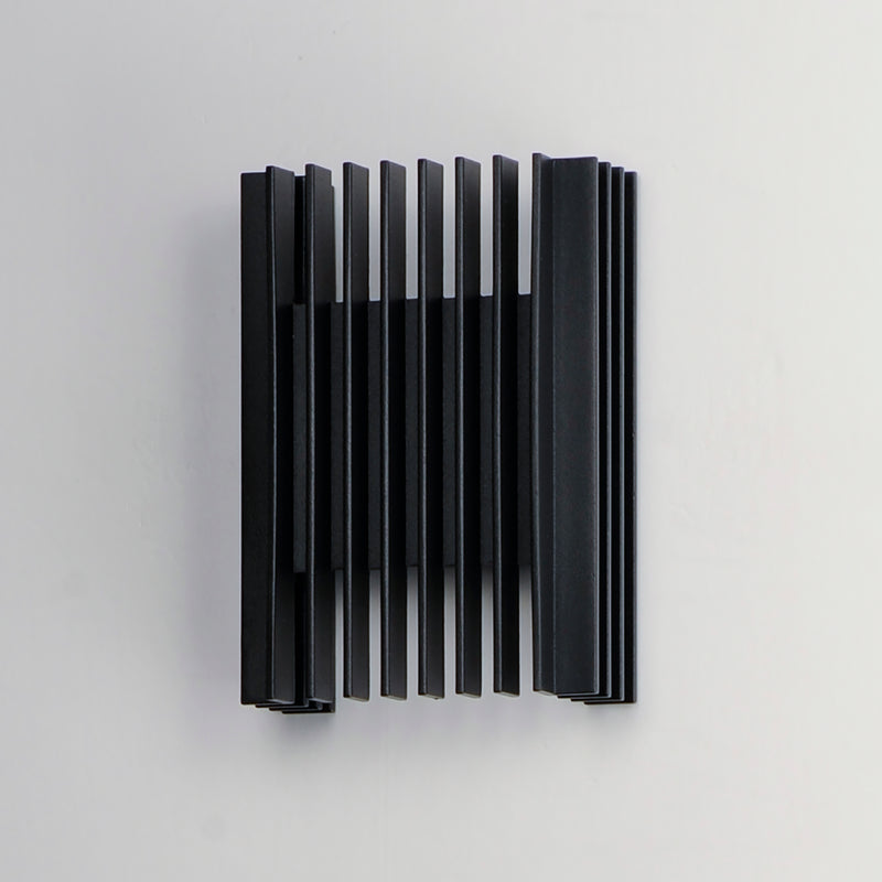ET2 E30112-BK Rampart Small LED Outdoor Wall Sconce | Black