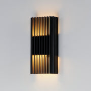ET2 E30114-BK Rampart Medium LED Outdoor Wall Sconce | Black