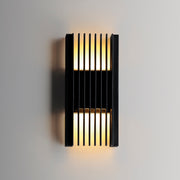 ET2 E30114-BK Rampart Medium LED Outdoor Wall Sconce | Black