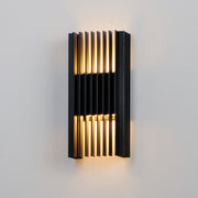 ET2 E30114-BK Rampart Medium LED Outdoor Wall Sconce | Black