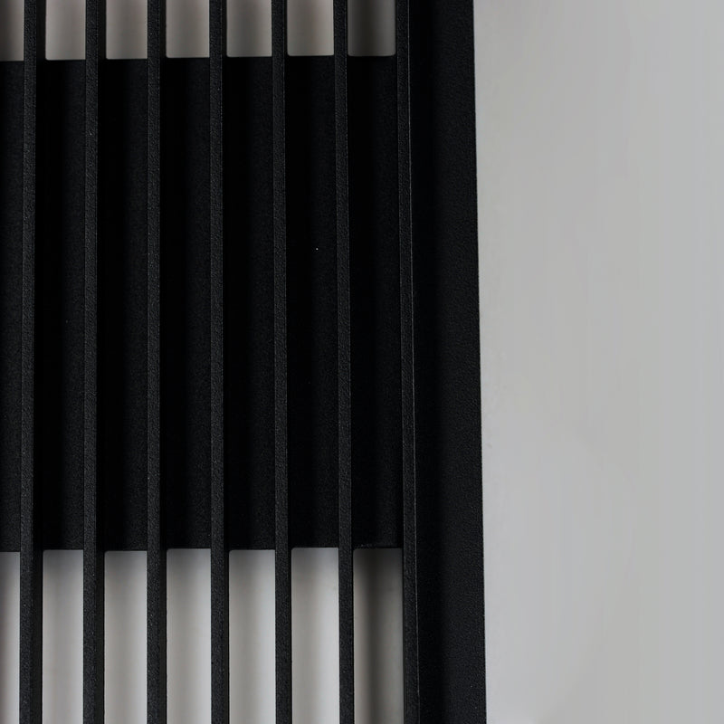 ET2 E30116-BK Rampart Large LED Outdoor Wall Sconce | Black