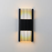 ET2 E30116-BK Rampart Large LED Outdoor Wall Sconce | Black