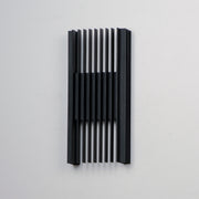 ET2 E30116-BK Rampart Large LED Outdoor Wall Sconce | Black