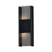 ET2 E30117-BK Rampart Large LED Outdoor Wall Sconce | Black