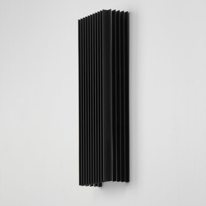 ET2 E30117-BK Rampart Large LED Outdoor Wall Sconce | Black