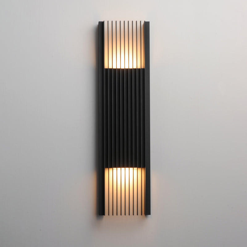 ET2 E30118-BK Rampart XL LED Outdoor Wall Sconce | Black