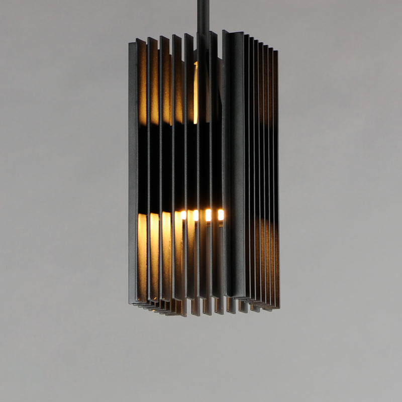 ET2 E30119-BK Rampart LED Outdoor Pendant | Black