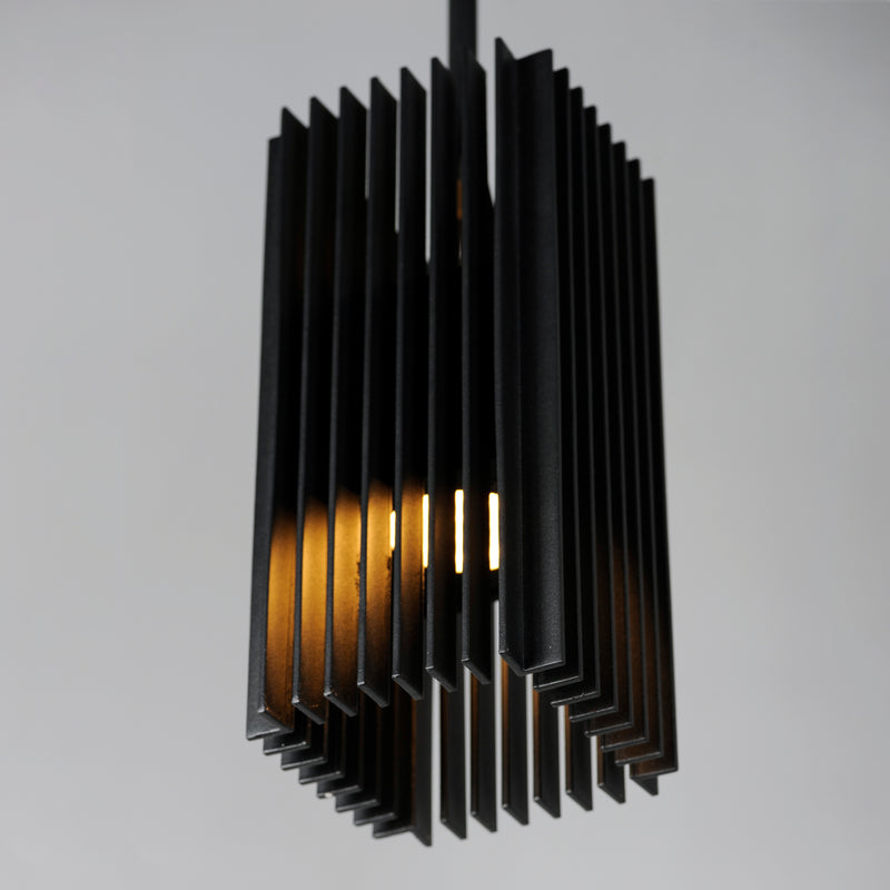 ET2 E30119-BK Rampart LED Outdoor Pendant | Black