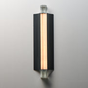 ET2 E30211-122BK Hyperion Outdoor 18" LED Outdoor Wall Sconce | Black