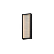 ET2 E30221-99BK Highlander 16" LED Bath Vanity | Black