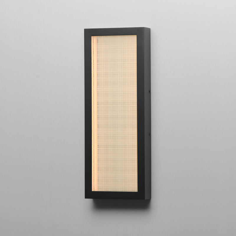 ET2 E30221-99BK Highlander 16" LED Bath Vanity | Black