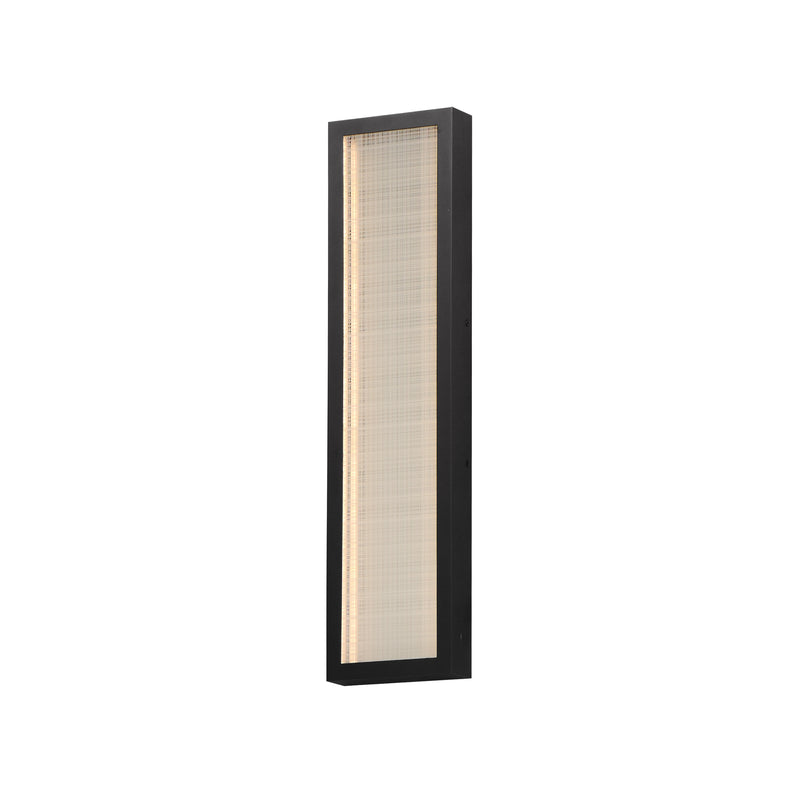 ET2 E30222-99BK Highlander 24" LED Bath Vanity | Black