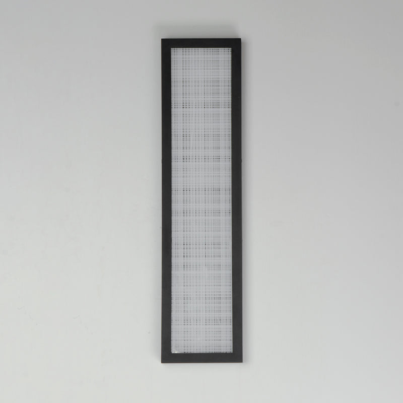 ET2 E30222-99BK Highlander 24" LED Bath Vanity | Black