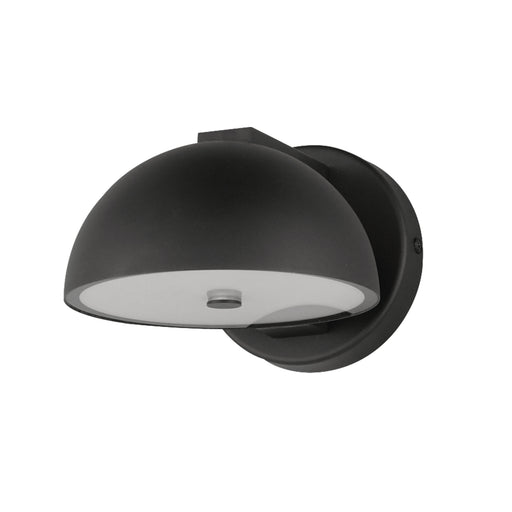 ET2 E30244-BK Cauldron 7" LED Outdoor Wall Sconce | Black