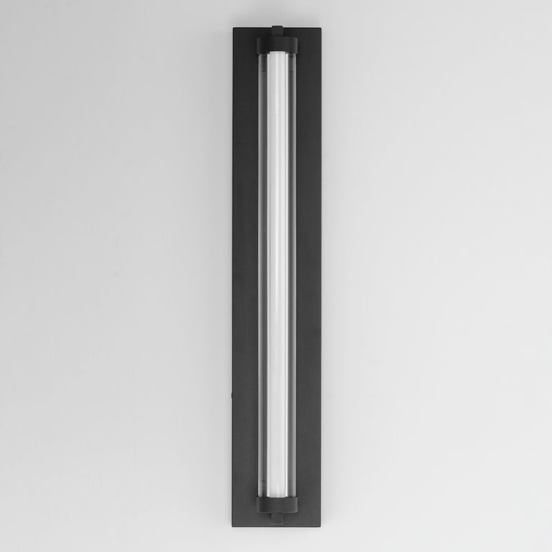 ET2 E30254-10BKGLD Fuse 27" LED Outdoor Wall Sconce | Black / Gold