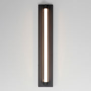 ET2 E30254-10BKGLD Fuse 27" LED Outdoor Wall Sconce | Black / Gold
