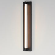 ET2 E30254-10BKGLD Fuse 27" LED Outdoor Wall Sconce | Black / Gold
