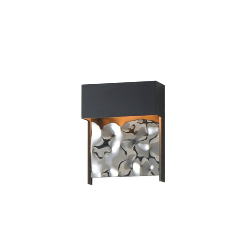 ET2 E30260-125BK Coulee Small LED Outdoor Wall Sconce | Black