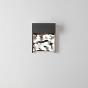 ET2 E30260-125BK Coulee Small LED Outdoor Wall Sconce | Black