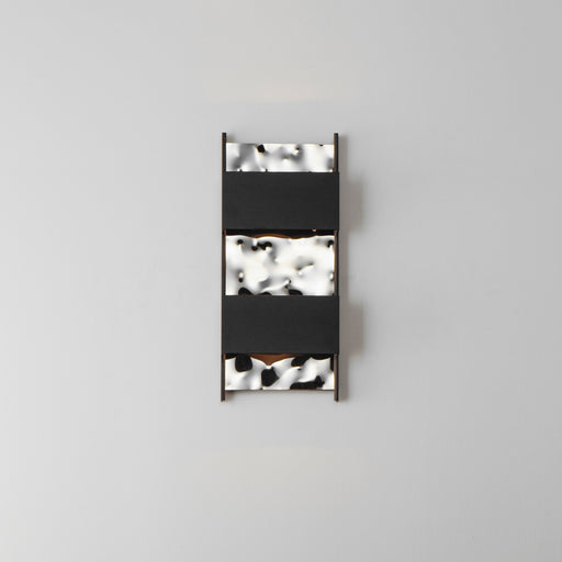 ET2 E30262-125BK Coulee LED Outdoor Wall Sconce | Black