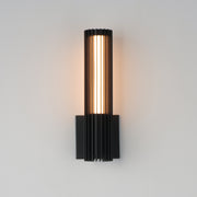 ET2 E30314-BK Citadel 14" LED Outdoor Wall Sconce | Black