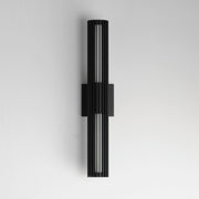 ET2 E30316-BK Citadel 24" LED Outdoor wall sconce | Black