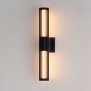 ET2 E30316-BK Citadel 24" LED Outdoor wall sconce | Black