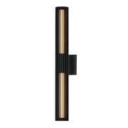 ET2 E30318-BK Citadel 28" LED Outdoor wall sconce | Black