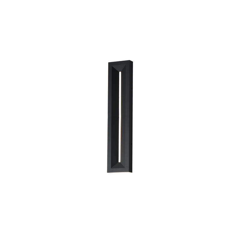 ET2 E30332-BK Fosso 24" LED Outdoor Wall Sconce 5cct | Black