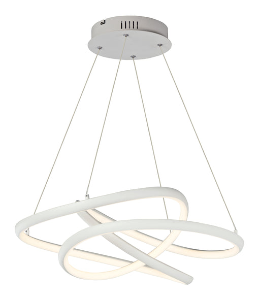 ET2 E30644-MW Twisted LED Pendant | Matte White