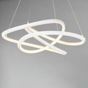 ET2 E30644-MW Twisted LED Pendant | Matte White