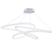 ET2 E30647-MW Twisted LED Pendant | Matte White