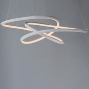 ET2 E30647-MW Twisted LED Pendant | Matte White