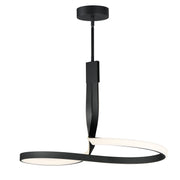 ET2 E30662-BK Serpentine LED Pendant | Black