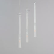 ET2 E31095-93PC Pipette 3 Light LED Pendant | Polished Chrome