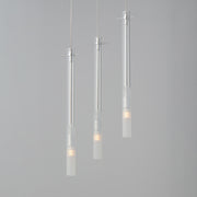 ET2 E31095-93PC Pipette 3 Light LED Pendant | Polished Chrome