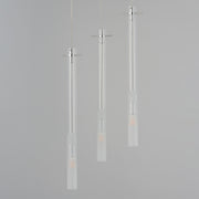 ET2 E31095-93PC Pipette 3 Light LED Pendant | Polished Chrome