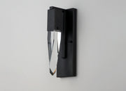 ET2 E31240-20BK Quartz LED Wall Sconce | Black