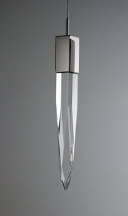 ET2 E31241-20PC Quartz 1 Light LED Pendant | Polished Chrome