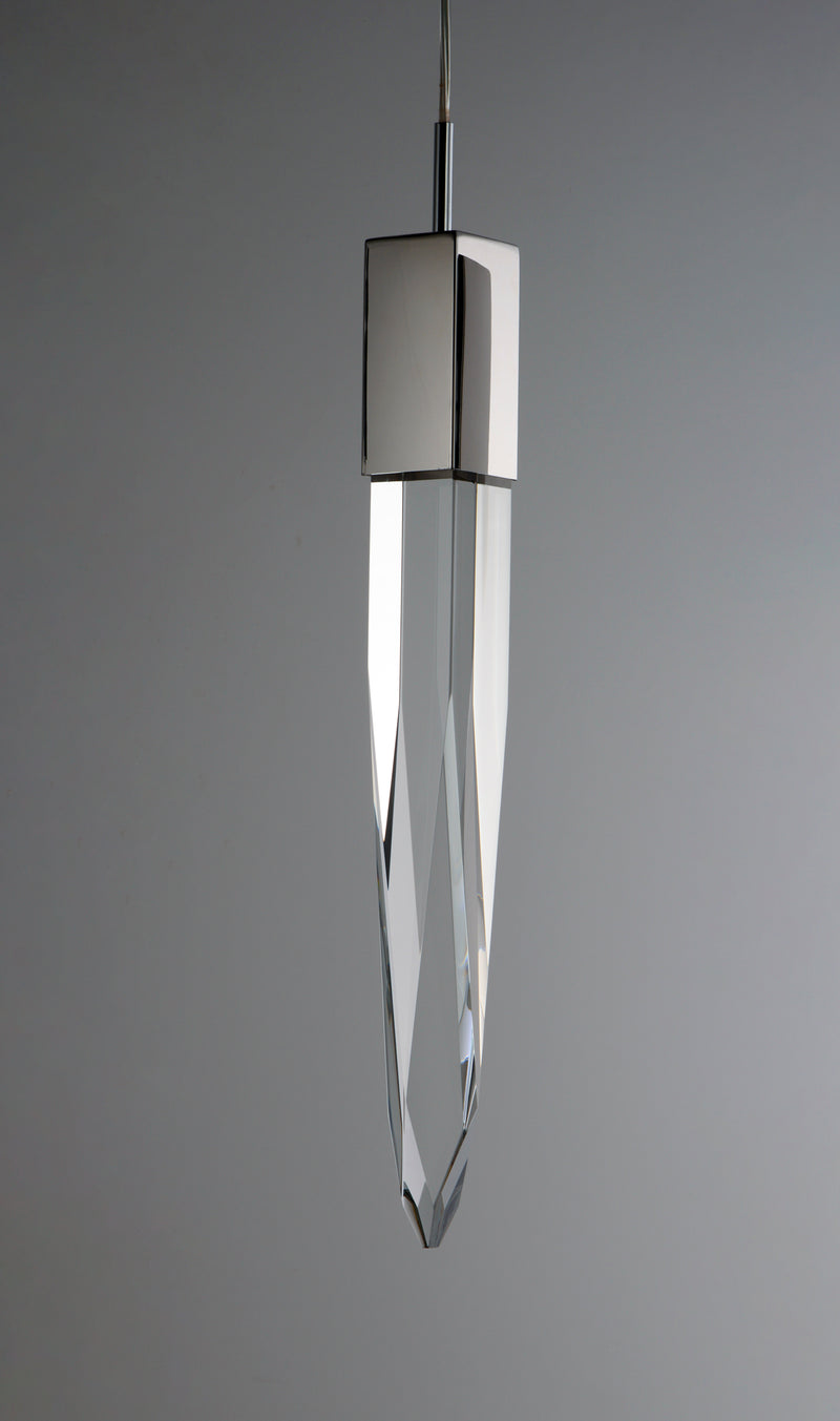 ET2 E31241-20PC Quartz 1 Light LED Pendant | Polished Chrome