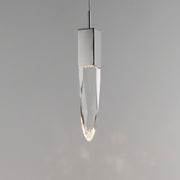 ET2 E31242-20PC Quartz 1 Light LED Pendant | Polished Chrome