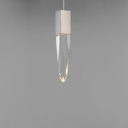 ET2 E31242-20PC Quartz 1 Light LED Pendant | Polished Chrome