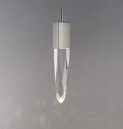 ET2 E31242-20PC Quartz 1 Light LED Pendant | Polished Chrome
