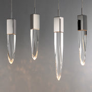 ET2 E31248-20PC Quartz 12 Light LED Pendant | Polished Chrome